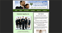 Desktop Screenshot of corporatecapacity.com
